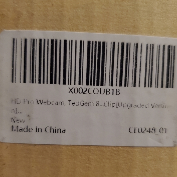 New in box tedgem webcam - Picture 4 of 9